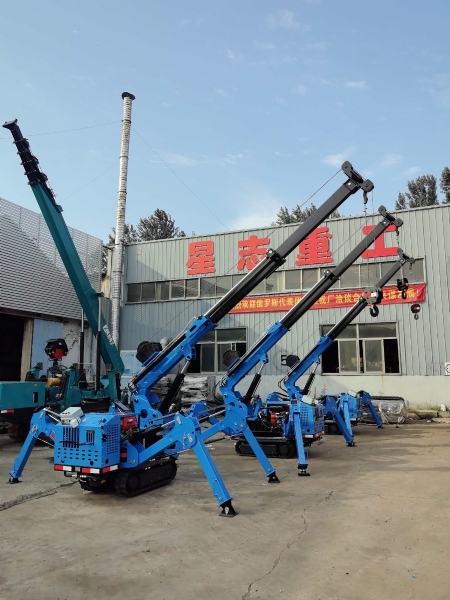 星志重工2噸蜘蛛吊車(chē)